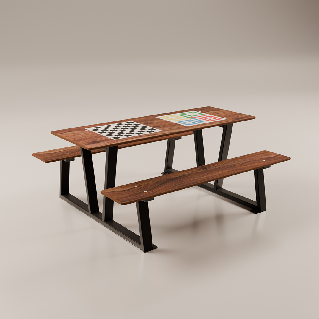 Park - Piknikbord Spillmix