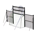 Ballvegg i spesialfarge